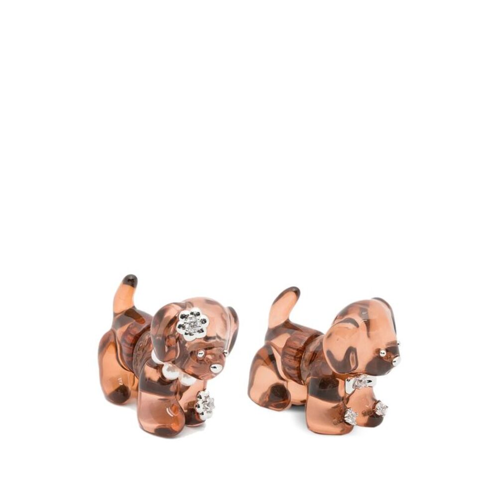 Yvmin Brown Earrings Women